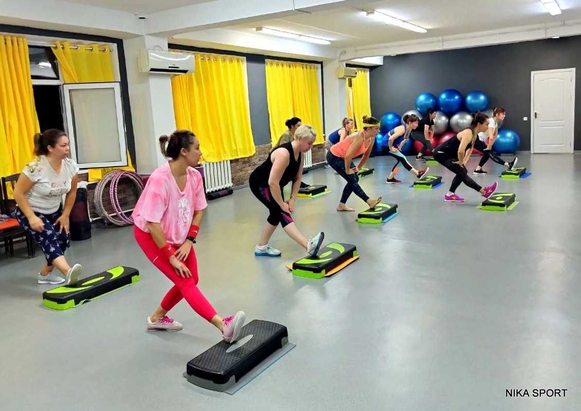 Женский фитнес клуб "NIKA SPORT" приглашает на занятия