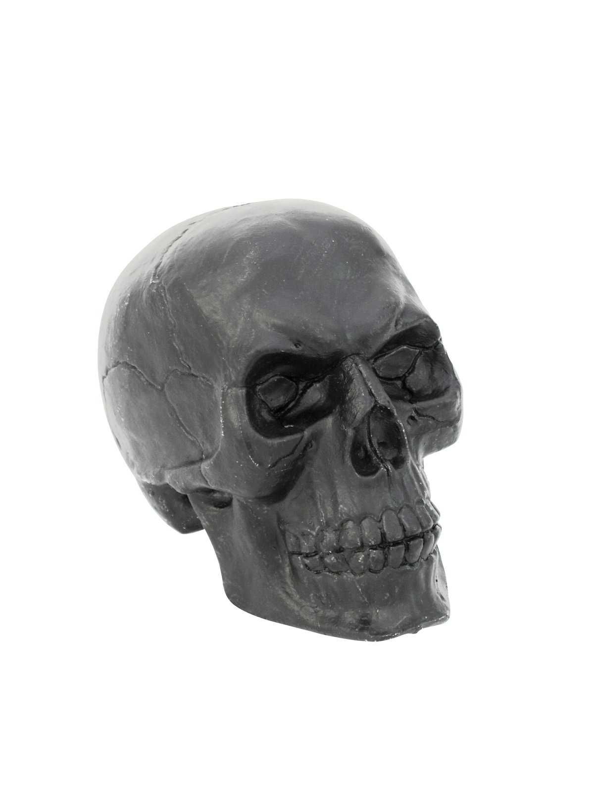 Craniu decor capat mort skull negru Halloween goth cranii 3D