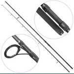 Lanseta fibra de carbon Baracuda Black Stone 3.90