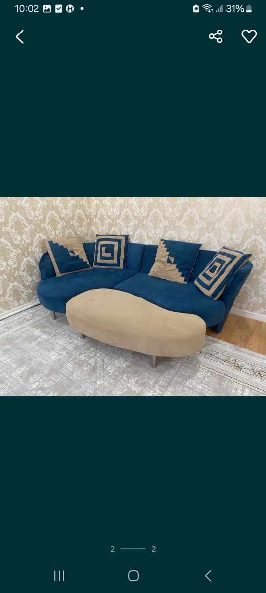 Продам диван отличным состояние