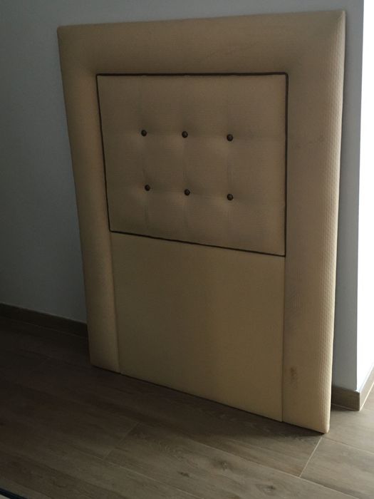 Tăblie pat tapițat, spătar pat