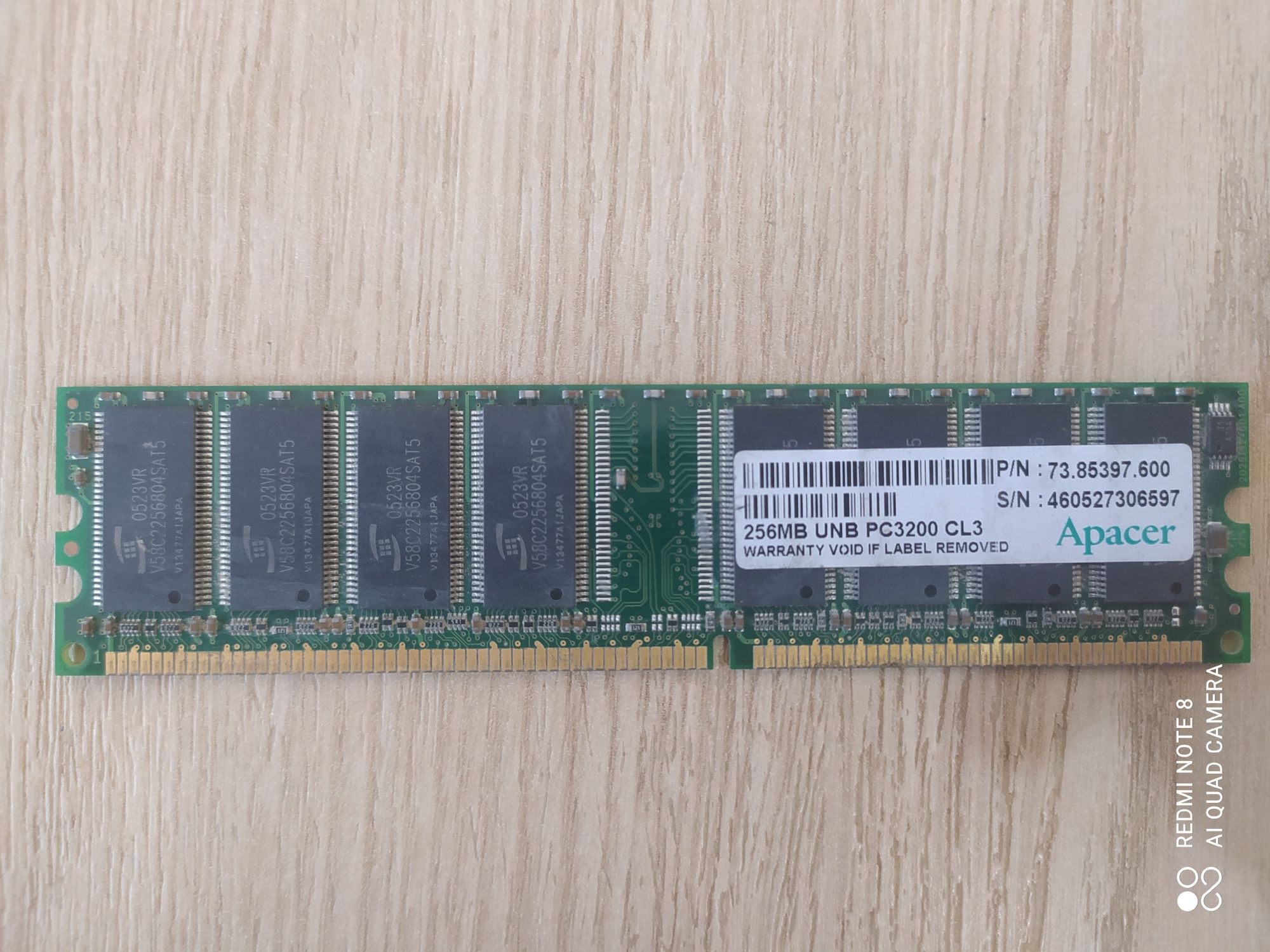 ОЗУ DDR 256MB для компьютеров