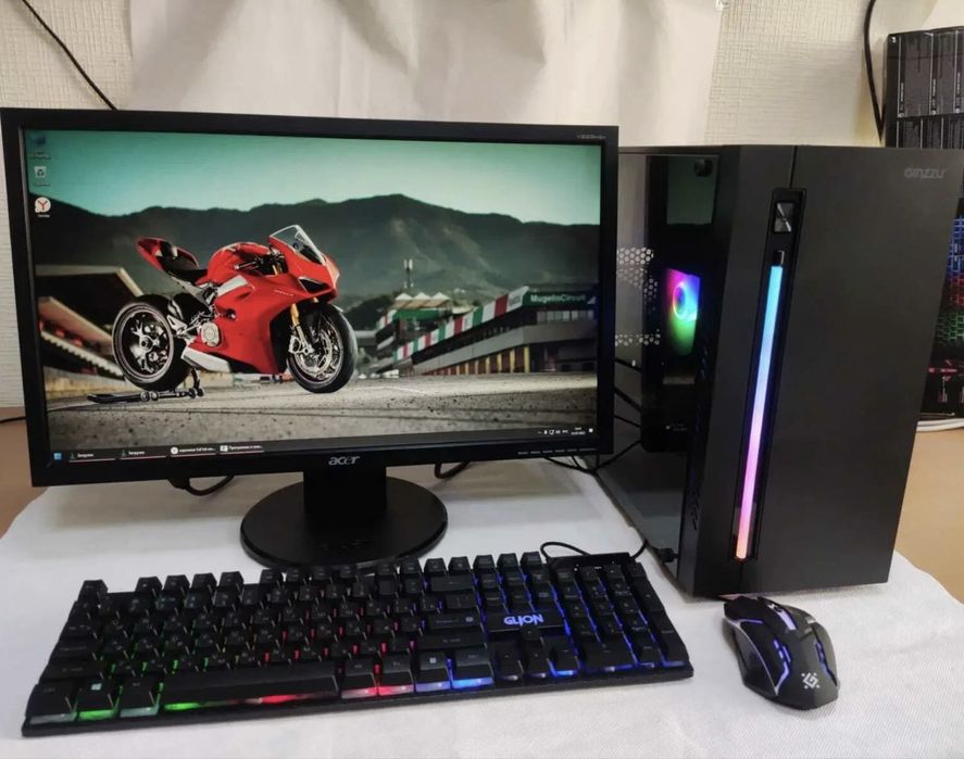 Игровой Компьютер i3-10100,GTX1070 8gb,озу 16 гб