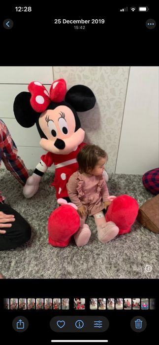 Minnie Mouse mascota imensa