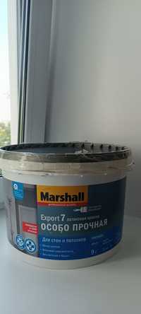 Краска латексная  Marshall для стен и потолков
