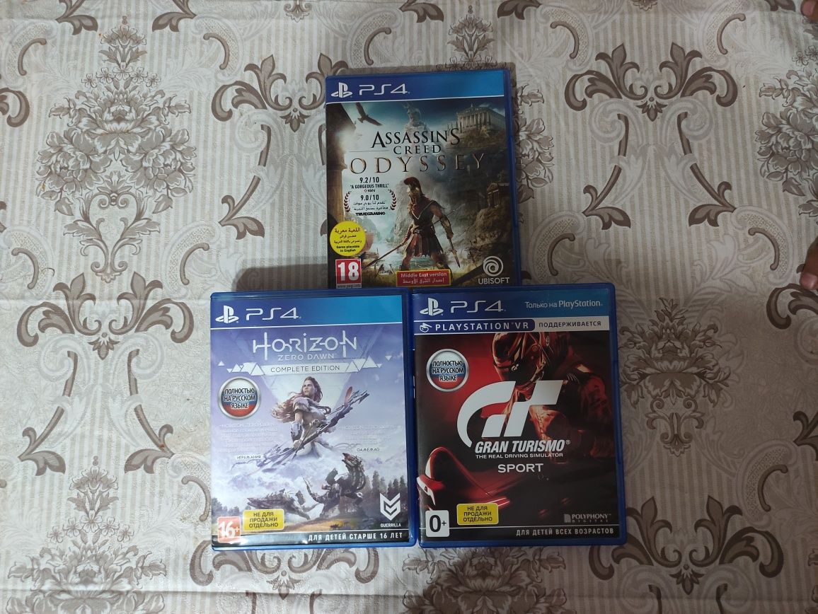 Продам три игры от PS4