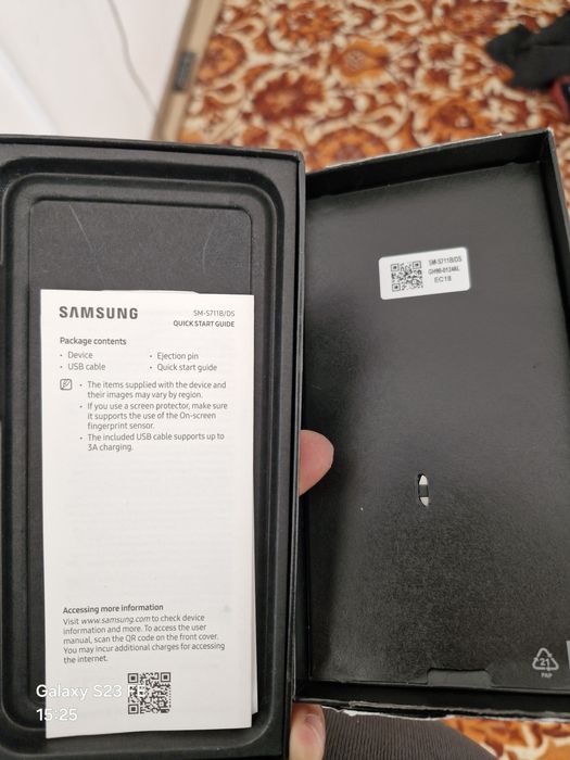 Galaxy s23 fe продам очень в хорошем состоянии