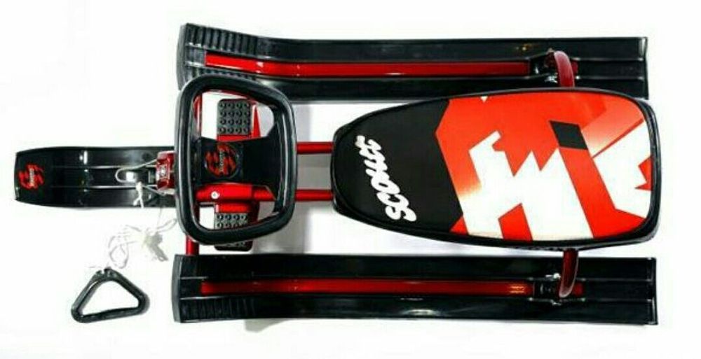 Детска шейна  с волан чук и гек снегокат