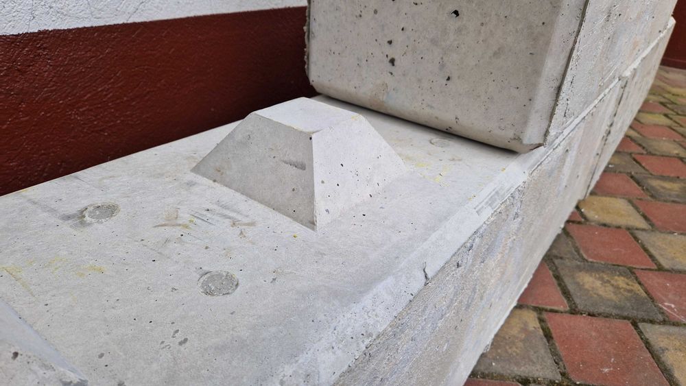 Bloc din beton tip lego, blocuri modulare din beton