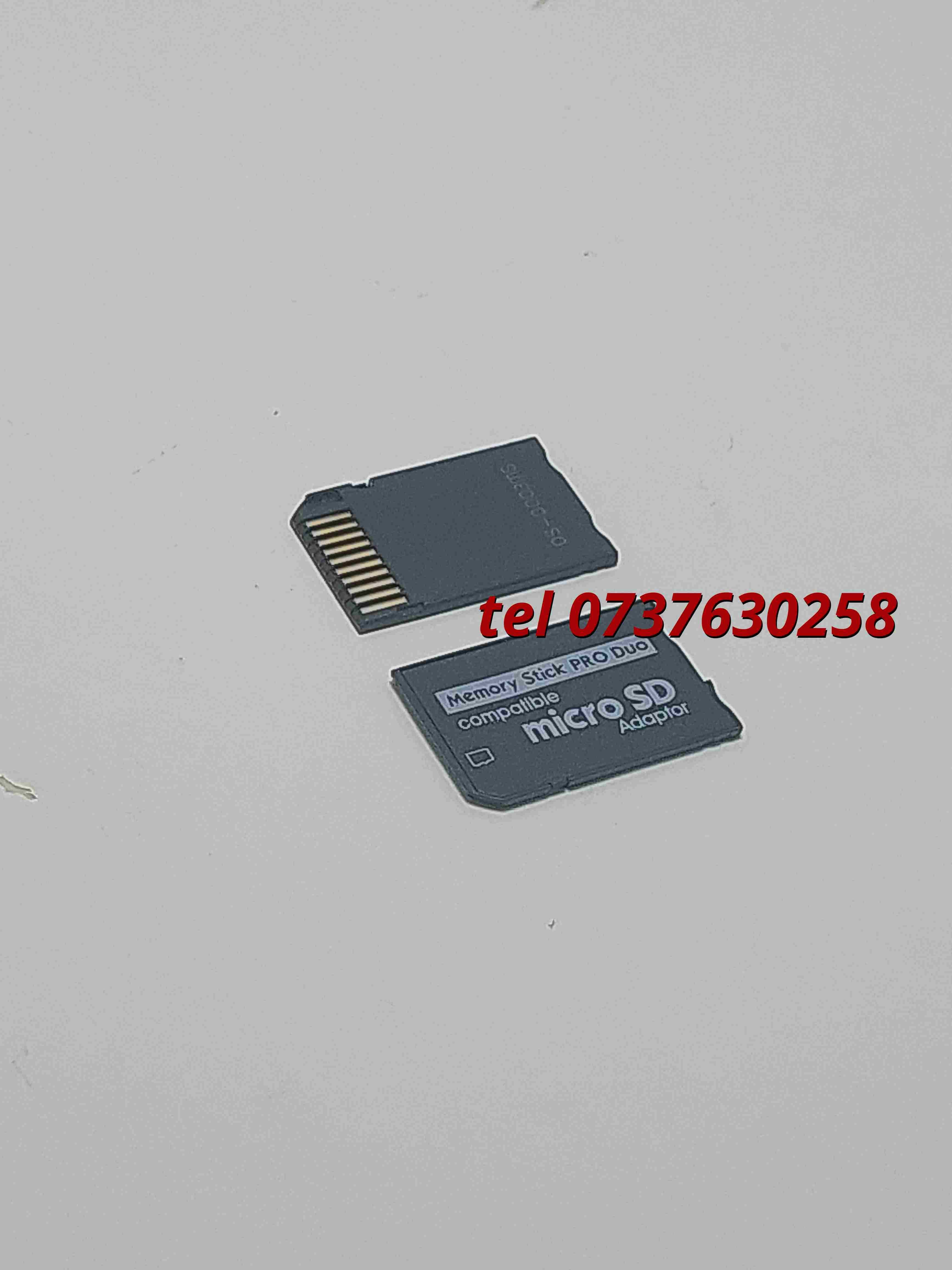 Adaptor Card De Memorie Micro Sd La Memory Stick Pro Duo Pentru Plays