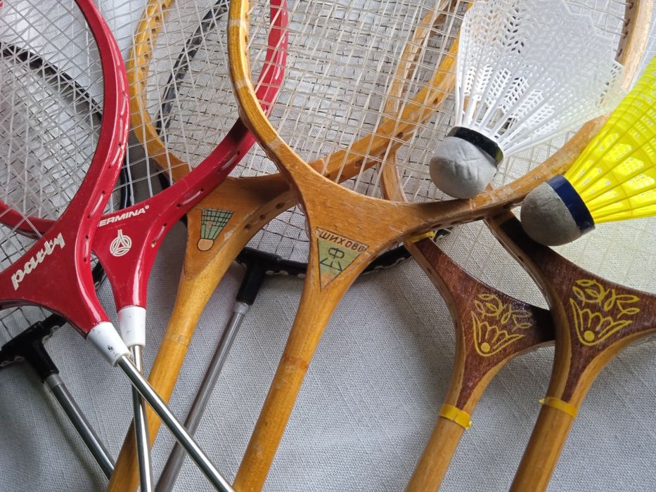 Ракетки СССР и Германия для игры в банбинтон и,настол.