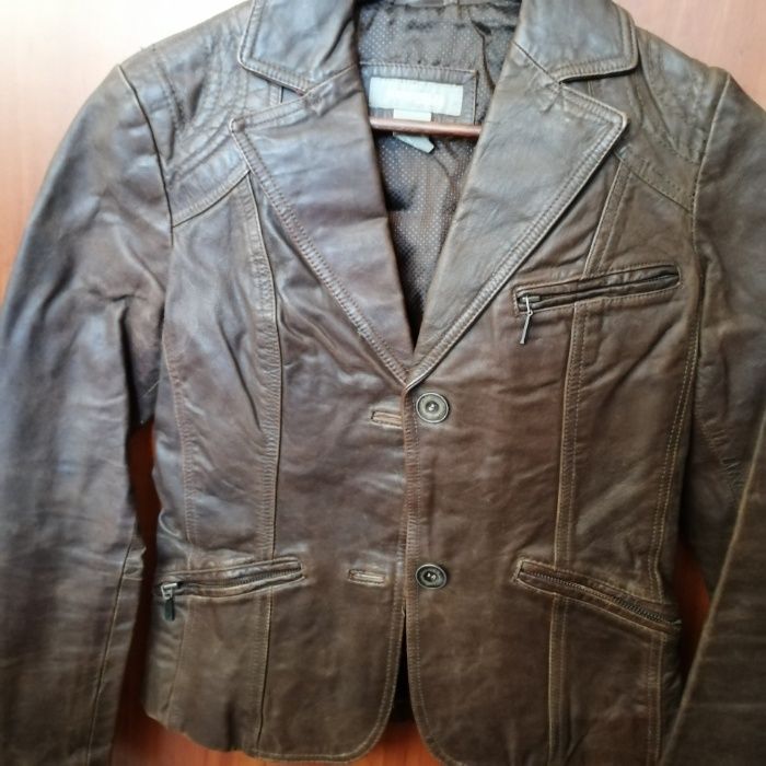 Дамско кожено сако KENVELO – размер S