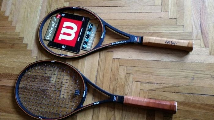 Rachete tenis Wilson Pro Staff 85 / 95 cu autograful lui Pete Sampras