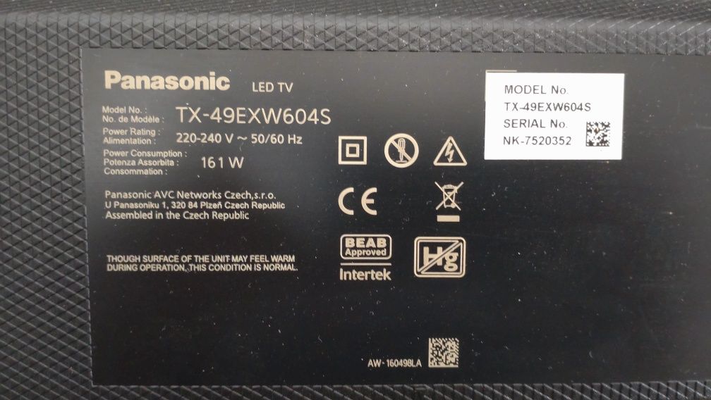 Televizor led Smart 4K UHD Panasonic 125 cm WiFi