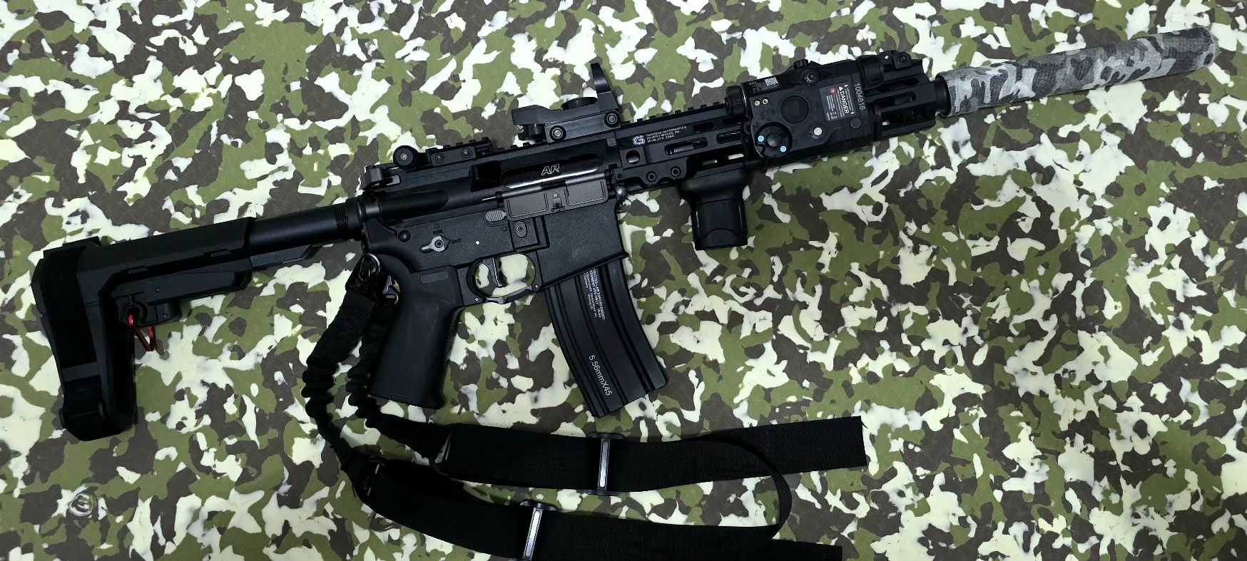 BOHAN AR-16, автомат, топовый привод