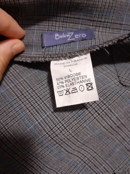 Fustă gri plisata Below Zero mărimea L