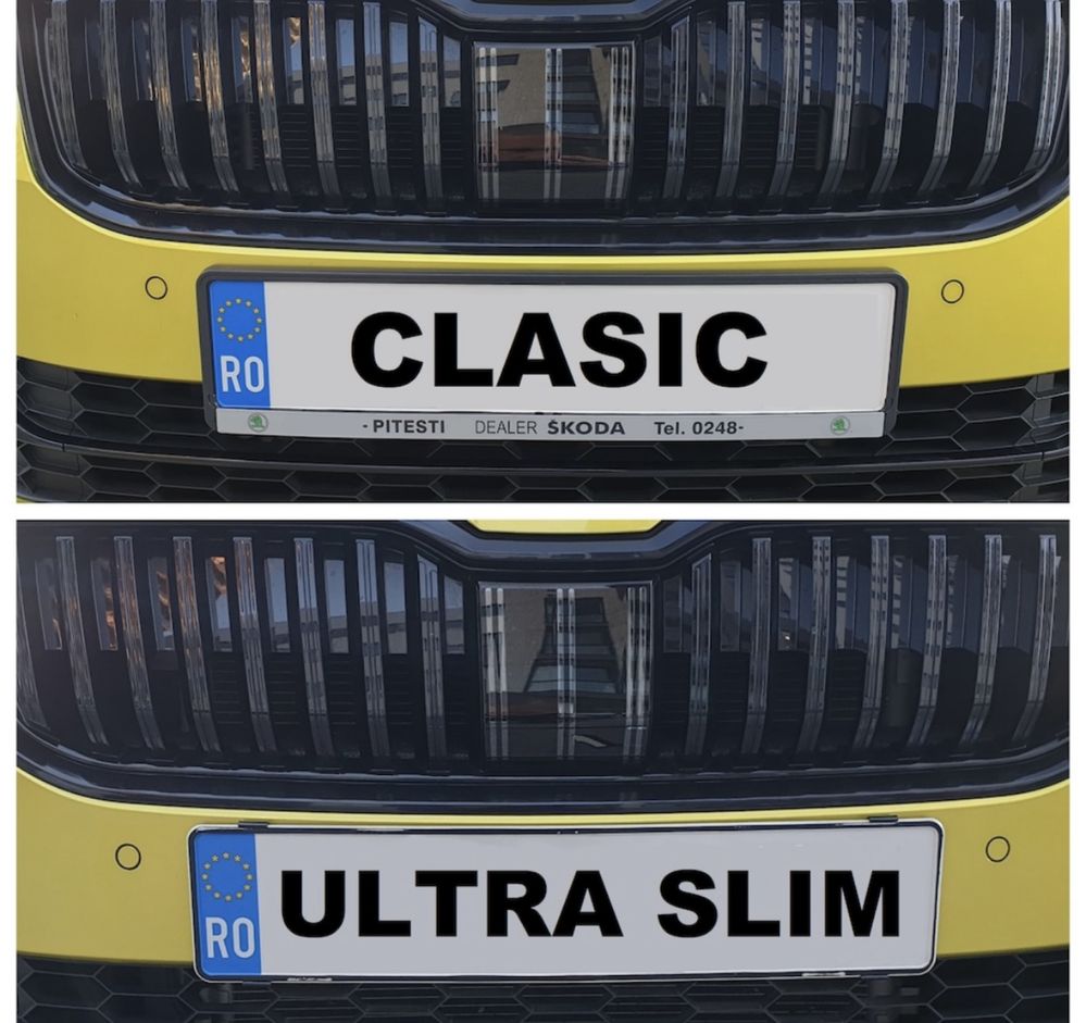 Oferta!! Suporti auto slim numere de inmatriculare / suport nr inmatrl
