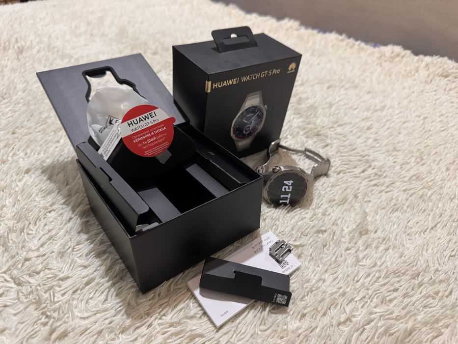 Huawei watch GT6 pro titan