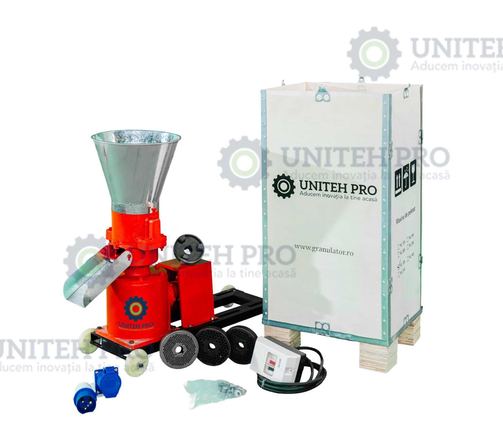 Granulator furaje KL-125 cu 3 matrite (fără motor) NOU