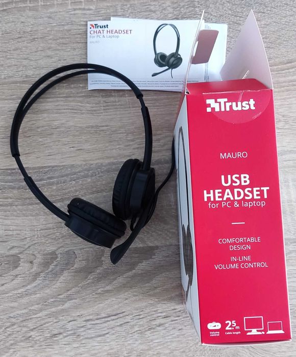 Casti cu microfon Trust USB