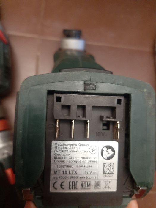 Акумулаторни машини Метабо 18v