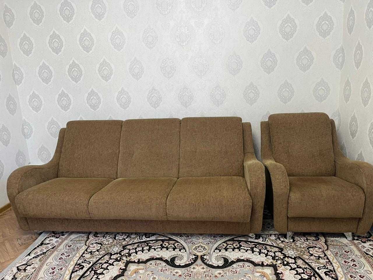 Продам диван и 2 кресла