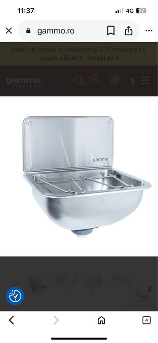 Chiuveta, spalator exterior! Ghiuveta este de inox si este noua!