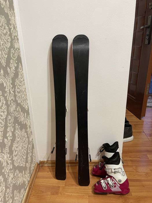 Schiuri copii 100 cm atomic cu clapari skiuri ski