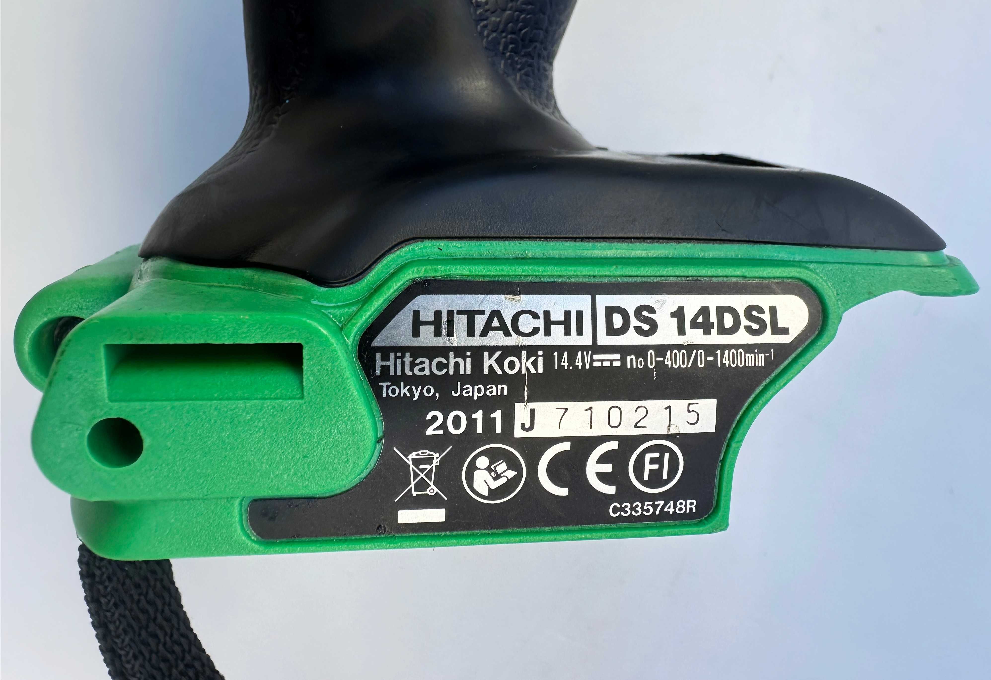 Hitachi DS 14DSL - Акумулаторен винтоверт 14.4V