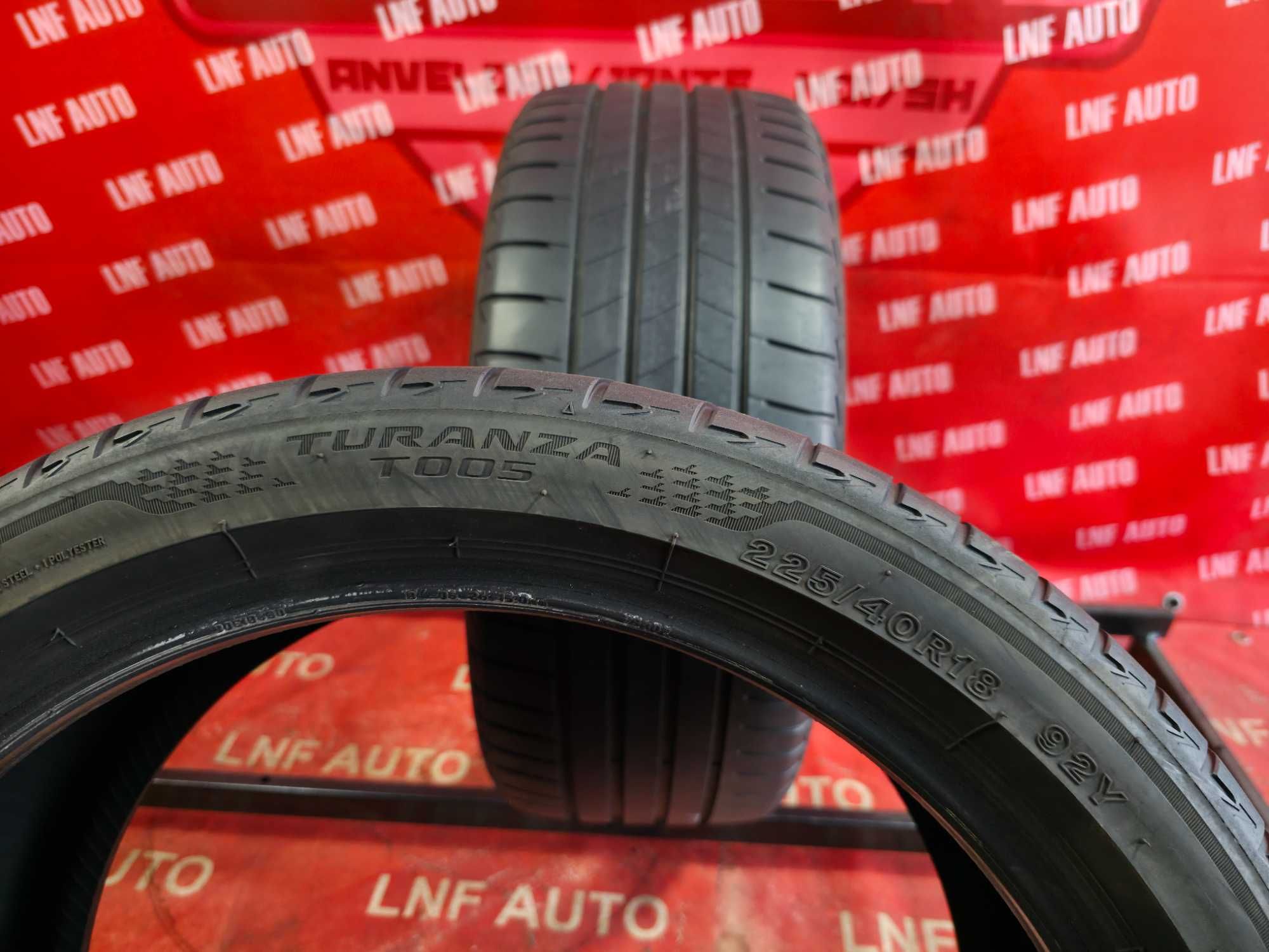 Anvelope de VARA - 225/40/18 - Bridgestone - 5.9 MM - DOT 2021 !