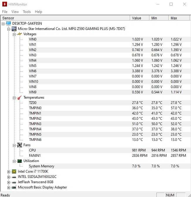 MSI MPG Z590 Gaming Plus дъно Intel сокет 1200