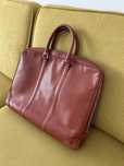 LOUIS VUITTON Epi PorteDocuments Voyage Business Bag Red