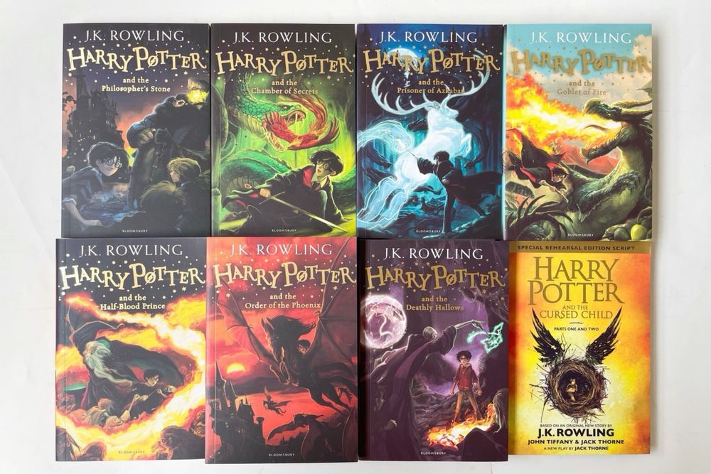 Harry Potter Box Set. J. K. Rowling Комплект книг Гарри Поттер