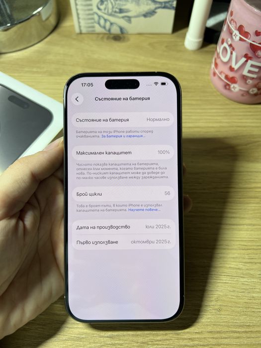 Iphone 16 Pro Natural Titanium  100%