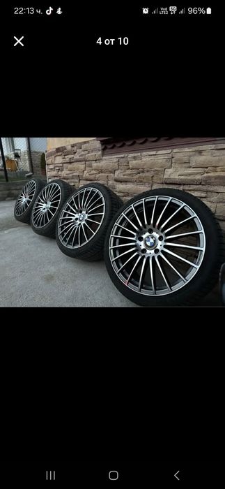 19ки джанти със зимни гуми 5х120