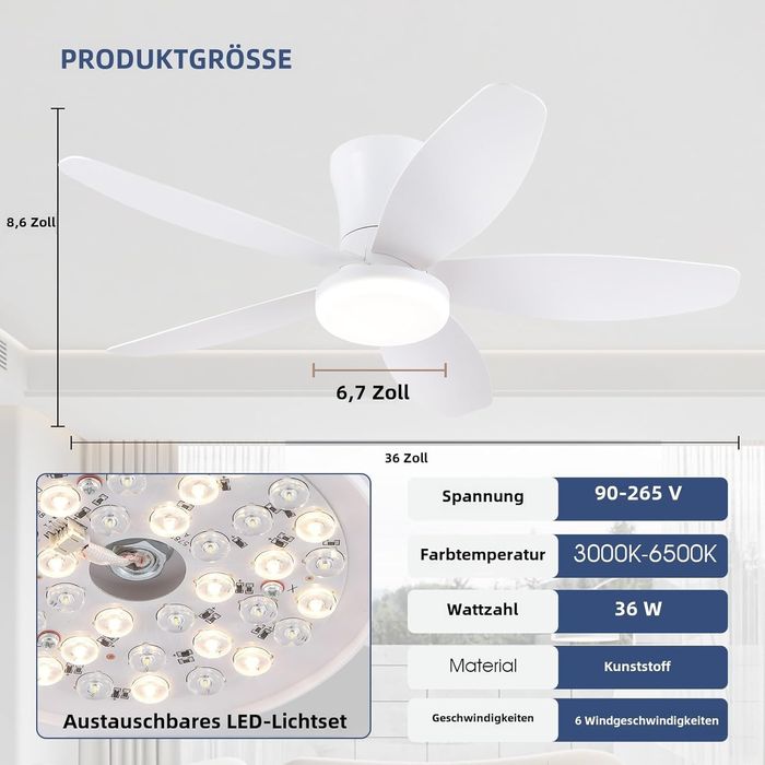 Lustra cu ventilator