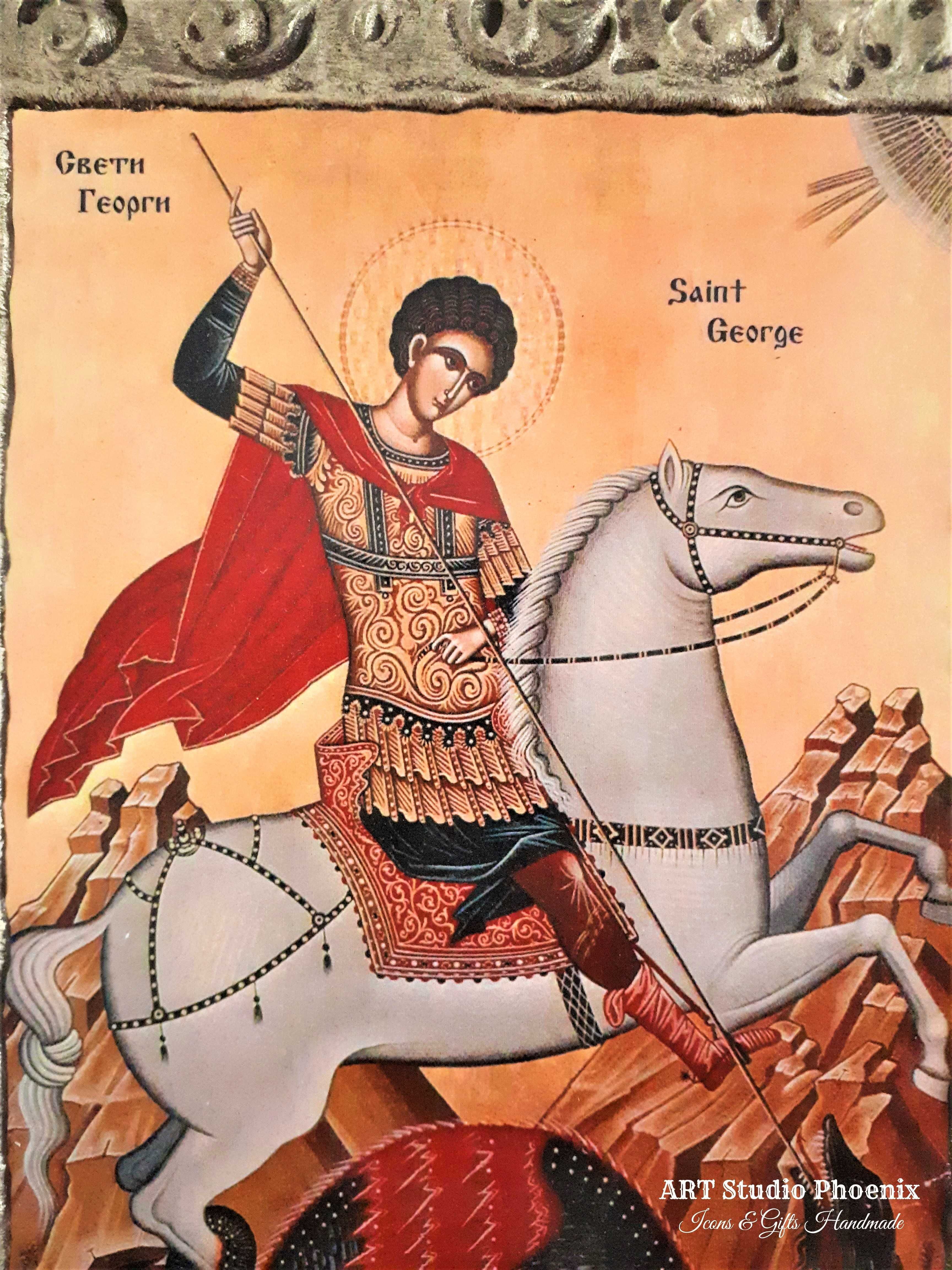 Икона на Свети Георги Победоносец icona Sveti Georgi Pobedonose