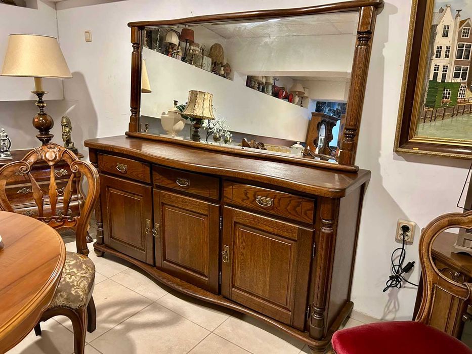 Шкаф с огледало Дъб  Холандия