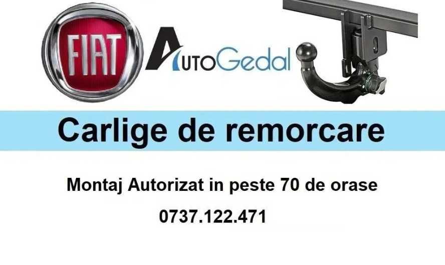 Carlig Remorcare FIAT Qubo - Omologat RAR si EU - 5 ani Garantie