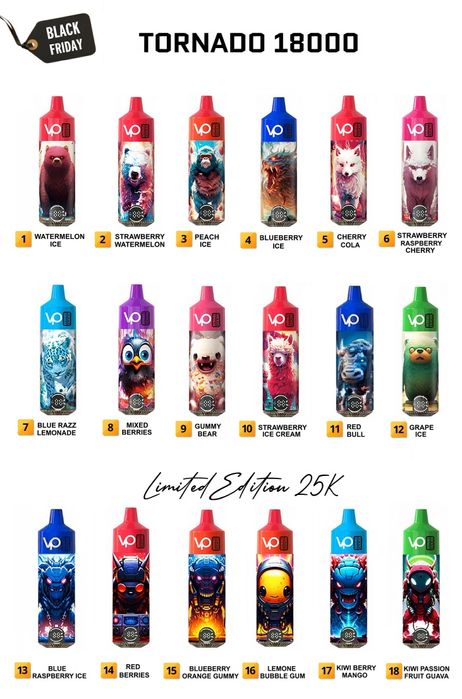 Vape TORNADO 18K & 25K