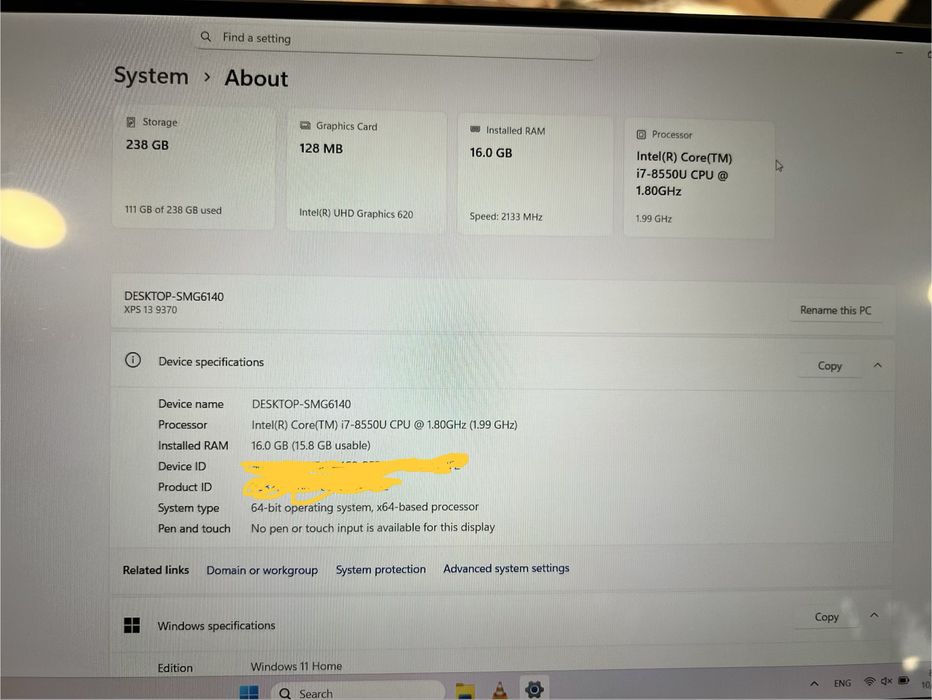 Dell XPS 13 9370
