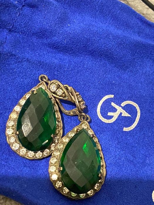 Красивые серьги серебро 925 пробы