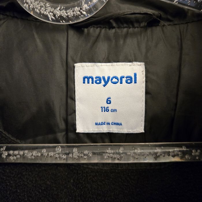 Зимно яке Mayoral (Майорал) за момче размер 6 години, ръст 116 см