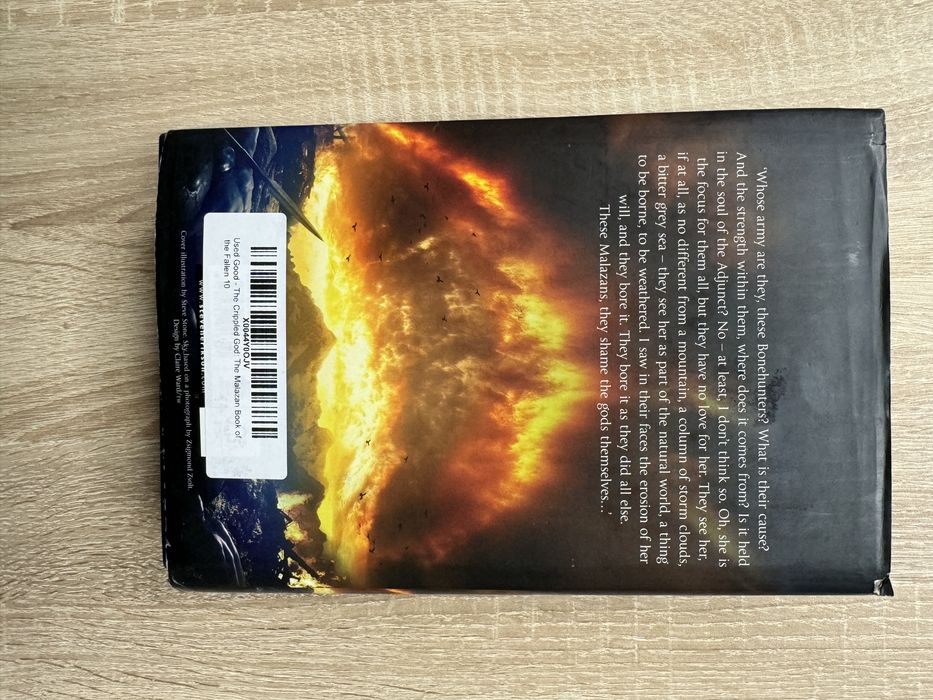 The Crippled God  Steven Erikson Malazan Book of the Fallen hardcover