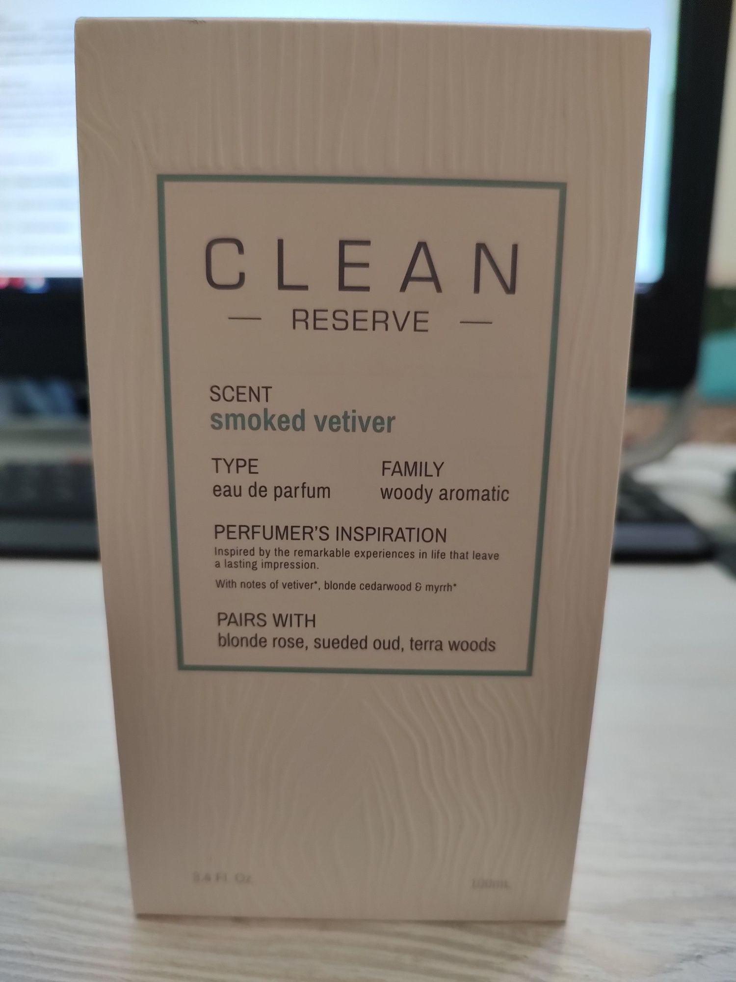 Парфюм Smoked vetiver by Clean reserve