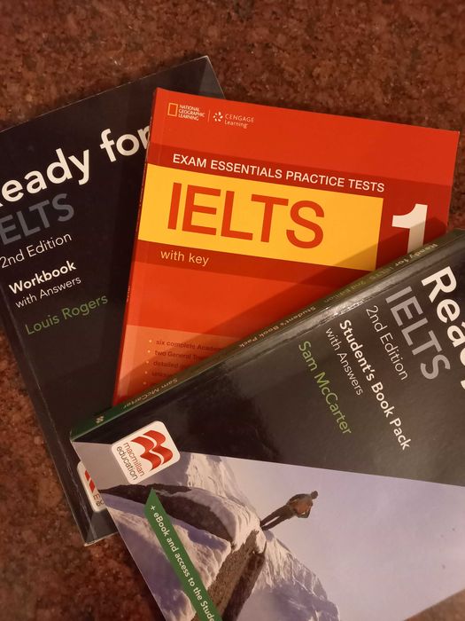 Manuale si DVD pentru pregatire examen IELTS  engleza nivel B2-C1