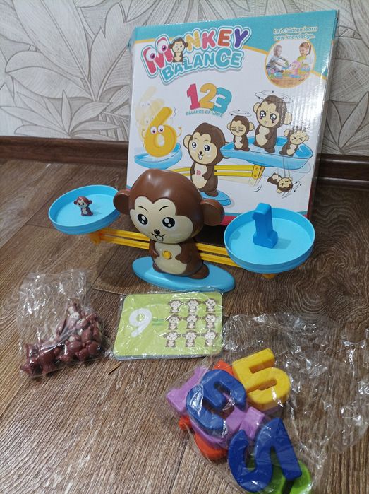 Задорная игра Весы Обезьянки