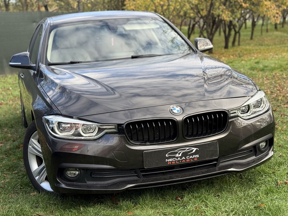 BMW Seria 3 F30 facelift B47 EURO 6 automat ZF 8+1, piele albă, led