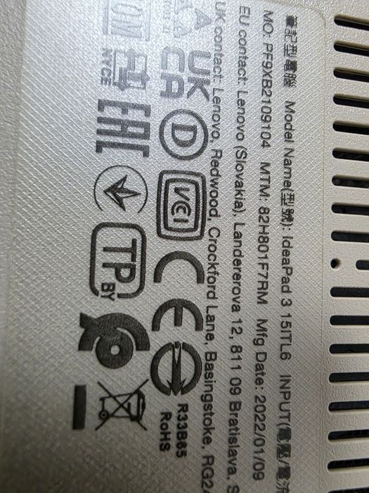 Laptop Lenovo IdeaPad 3  i5