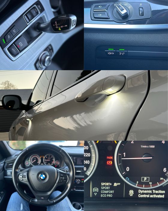 Bmw X3 2.0d 184cp X-drive aut*M pachet*2butoane*Panoramic*Camere 360*